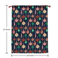 thumbnail image 2 of Christmas Sack – 28" X 20" Canvas Gift Bag with Drawstring, Full Print Polyester Santa Sack, Durable Reusable Xmas Gift Bag for Holiday, Party & Storage, 2 of 5