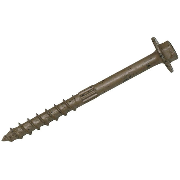 Wood Screw,3 in.L,5/16 Hex Head,PK12 SDWH19300DBG12