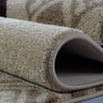 thumbnail image 3 of Ladole Rugs Diamond Style Geometric Smooth Innovative Area Rug Carpet in Caramel, 4x6(3'11" x 5'7", 120cm x 170cm), 3 of 4