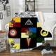 thumbnail image 1 of 100*130cm Thick Throw Blankets for Adults Kids, Harry Potter Fleece Blanket Super Soft Sherpa Throw Blanket for Bed and SofaH), 1 of 4