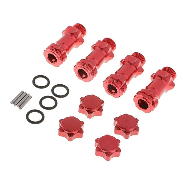 Adaptador de acoplador de rueda hexagonal Zulema 30m M rojo