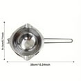 thumbnail image 4 of EASTIN Stainless Steel Chocolate Melting Pot With Handle And Twin Pouring Lips  Durable  Sturdy  Rust Resistant  Perfect For Chocolate  Candy  Butter And Cheese, 4 of 7