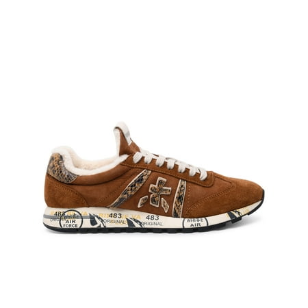 

PREMIATA BROWN SUEDE LUCYD SNEAKERS