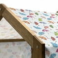 thumbnail image 4 of Rain Pet House, Colorful Doodle Umbrellas Ornamented with Floral Motifs Pattern on Silhouette Clouds, Outdoor & Indoor Portable Dog Kennel with Pillow and Cover, 5 Sizes, Multicolor, by Ambesonne, 4 of 4