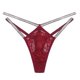 thumbnail image 4 of Gibobby Lenceria mujer sexy Día de San Valentín Tanga de encaje negro para mujer con cintura sexy y bragas de G(RD1, G), 4 of 5