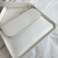 thumbnail image 3 of Bolsa de hombro de cuero de Color sólido Retro para mujer de mano con solapa cuadrada Sywqhk Para Estrenar, 3 of 9