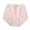 Pink, variant on Qingpeng Womens Fashion High Waist Cotton Briefs Soft Breathable Everyday Underwear Panties Size M-XL
