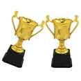 thumbnail image 3 of 2pcs Small Plastic Trophies Delicate Winner Trophies Desktop Games Winner Trophies, 3 of 6
