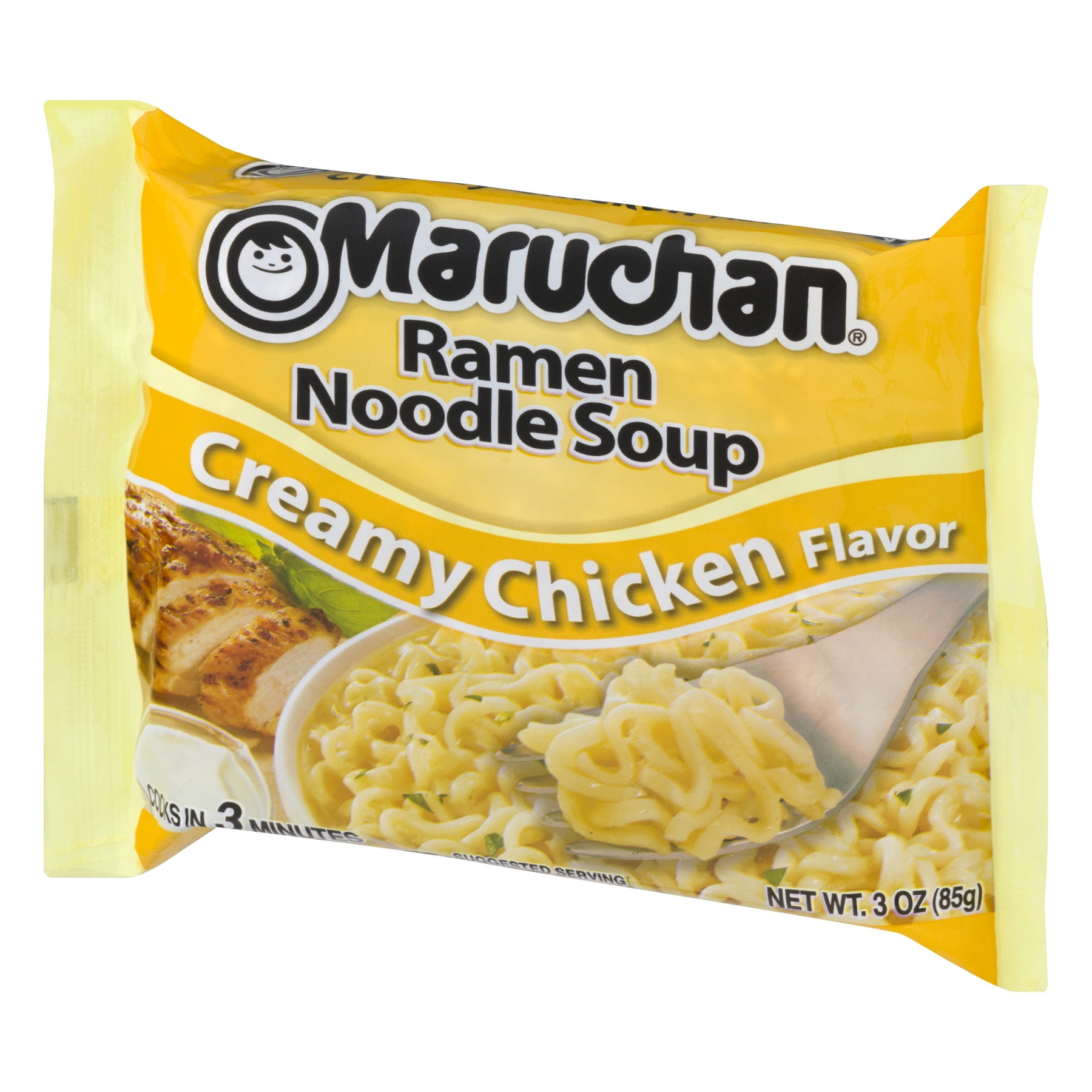 Maruchan Ramen Noodle Creamy Chicken Flavor Soup 3 Oz Walmart Com Walmart Com