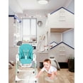 thumbnail image 5 of High Chair Covers for Baby - Replacement Cover for High Chairs - Comfortable Cushion for Baby High Chair - High Chair Cushion Replacement (Blue), 5 of 14