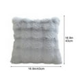 thumbnail image 2 of OAVQHLG3B Velvet Cushion, Faux Silk Decorative Pillow Set, Modern Sofa Bedroom, Accent Decor, 2 of 9
