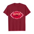 thumbnail image 1 of Hazbin Hotel Moda Mujer Casual Impreso Manga Corta Cuello Redondo Pullover Tops Rojo/2XL, 1 of 4