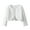 White, variant on Brilliant Girls Cardigan Sweaters 7-16 Toddler Kids Baby Girls Fashion Cute Solid Color Long Sleeved Lace Princess Cardigan Shawl Top Coat Clearance Clothes under $5.00