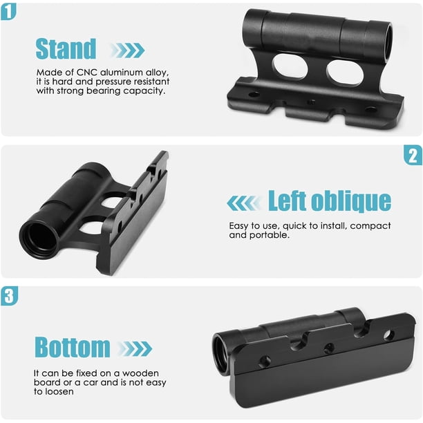Support De Fourche De Vélo – Alliage Aluminium, Réglable, Pour Remorque, Porte-vélo Et Rangement, Avec Adaptateurs