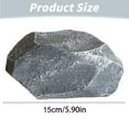 thumbnail image 3 of Imitation Rock Faux Stone Sculpture Multifunctional Lightweight Sturdy Creative Natural Texture Rock For Porch Yard, 3 of 7