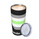thumbnail image 3 of Taza térmica portátil de acero inoxidable con pajita, de 20 oz, con bandera del orgullo LGBTQ, gay, asexual, aliado, 3 of 7