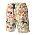 thumbnail image 4 of Balery Farm Traje de Baño Estilo Hawaiano para Hombre, Shorts de Secado Rápido con Bolsillos-XX-Large, 4 of 6