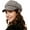 Grey Plaid, variant on Newsboy Hats for Women Winter Beret Hat Classic Newsboy Caps Retro Fashion French Hats for Women