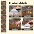 thumbnail image 5 of Peel and Stick Wallpaper Magical Dark Forest Luminous Wildflowers Painting Wall Mural 17.7in x 9.8ft Self Adhesive Removable Wall Paper Renter Friendly Wallpaper for Nursery Bedroom Cabinets, 5 of 8
