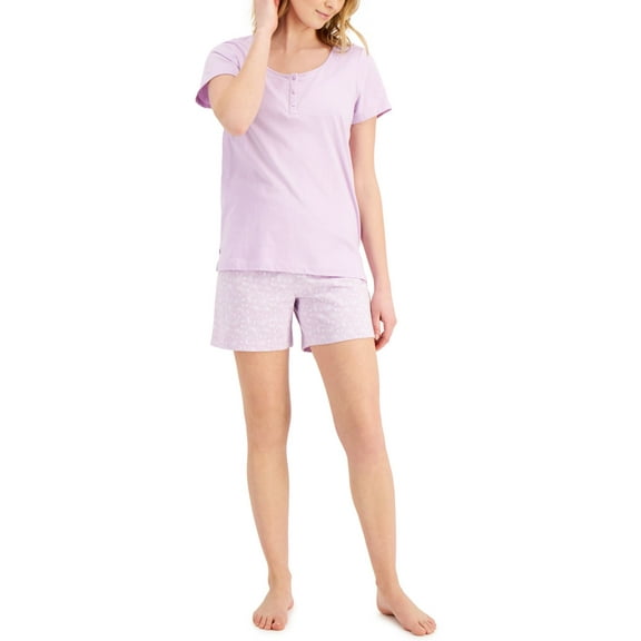 allbrand365 designer Charter Club Womens Cotton Printed Shorts