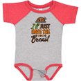 thumbnail image 3 of Inktastic I'll Just Have the Breast with Turkey Illusration Boys or Girls Baby Bodysuit, 3 of 5