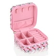 thumbnail image 4 of Fast Forward Sanrio Hello Kitty Jewelry Box for Women | Multiple Compartment Jewelry Organizer and Storage Jewelry Holder Gift Box | Jewelry Travel Case with Zipper, 4 of 4