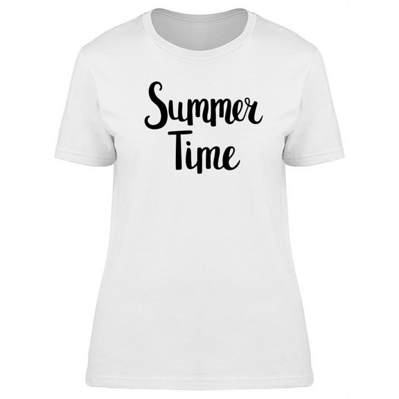 Summer Time Cool Caption T-Shirt Women -Image by Shutterstock, Female XX-Large