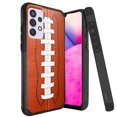 thumbnail image 1 of DALUX MetKase Hybrid Slim Phone Case Cover Compatible with Samsung Galaxy A33 5G (2022) - Football Lace, 1 of 2