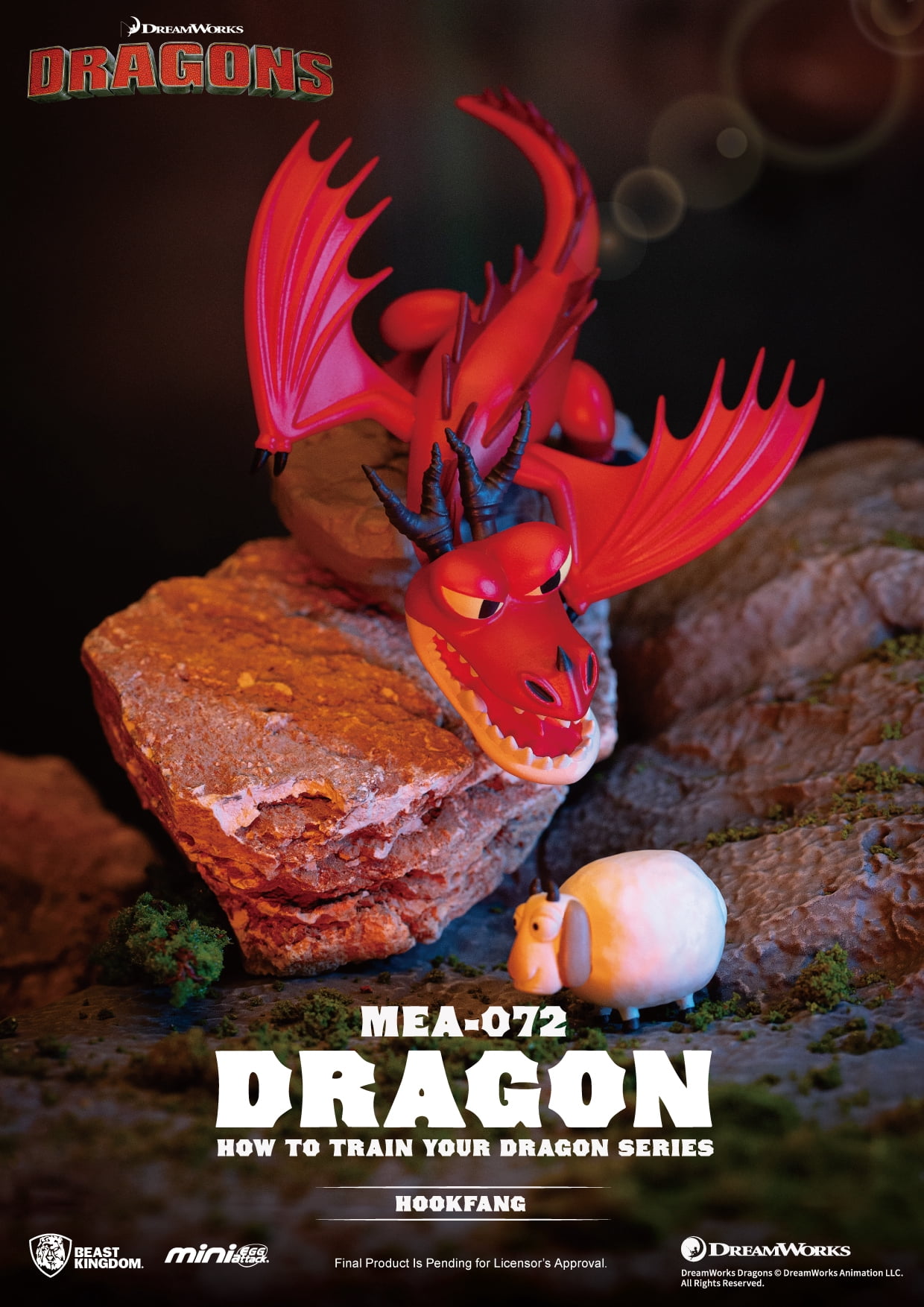 How to train your dragon series Blind box set (6 pcs)