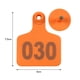 thumbnail image 4 of leyfeng 100 Uds. Etiquetas de oreja numeradas 001-100 a prueba de caídas etiqueta de oreja de ganado de animales reconocible para vacas ovejas cerdos, 4 of 7