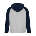 thumbnail image 3 of Blusa de manga larga con capucha para hombre, jersey de cuello redondo, camiseta de manga larga a juego, blusas de manga larga con cuello redondo, blusas de licra para hombre, 3 of 7