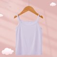 thumbnail image 2 of XXWXYD Toddler Girls Sleeveless Camisole Tank Top Ballet Dance Gymnastics Undershirt Stretchy Athletic Wear for Dance Practice, 2 of 4