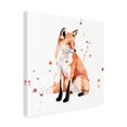thumbnail image 2 of Victoria Borges 'Watercolor Fox II' Canvas Art, 2 of 3
