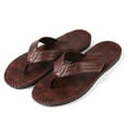 thumbnail image 1 of Non-Slip Rubber Flip Flops for Men, Perfect Home Sandals with Traction Sole for Safety, Comfort, 1 of 7