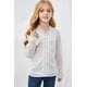 thumbnail image 4 of ABPHQTO Camisa blanca con ribete de ganchillo con patrón de puntos suizos para niñas pequeñas para mujer, 4 of 5