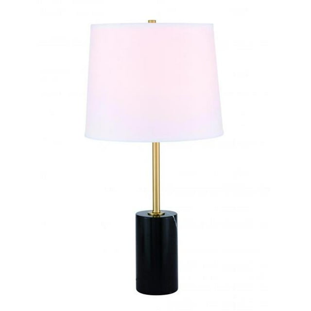 Elegant Decor TL3038BR Laurent 1 Light Brass Table Lamp