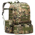 thumbnail image 3 of Sac à Dos Tactique Sacs à Dos Imperméables 4 en 1 Sacs de Sport Molle Randonnée en Plein Air Pêche Randonnée Chasse Camping Sac à Dos 3D CP, 3 of 6