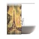 thumbnail image 2 of Cortina de Ducha personalizada ABPHQTO París Torre Eiffel Árbol de Hojas de Arce 150x180 cm Tela de poliéster Juegos de Baño con ganchos, 2 of 3