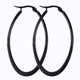 thumbnail image 3 of Pendientes grandes pendientes de Corea pendientes de acero de titanio pendientes de oro para mujer temperamento pendientes de círculo grande, 3 of 5