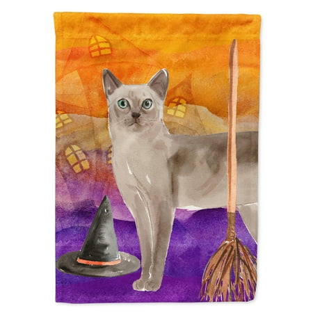 Carolines Treasures CK3191GF Tonkinese Halloween Flag Garden Size   Small  multicolor
