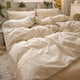 thumbnail image 3 of Juego de Ropa de Cama LifeTB Queen 3 Piezas Microfibra Cuadro Vichy Beige, 3 of 9