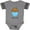 Football Heather and Smoke, variant on Inktastic Little Spud Blue Boys or Girls Baby Bodysuit