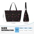 thumbnail image 4 of Fotbe Heart and Stars Bolsa de Viaje para Playa - Resistente al Agua, Bolsa Tote de Gran Capacidad y Ligera con 7 Bolsillos para Mujeres y Hombres, 4 of 7