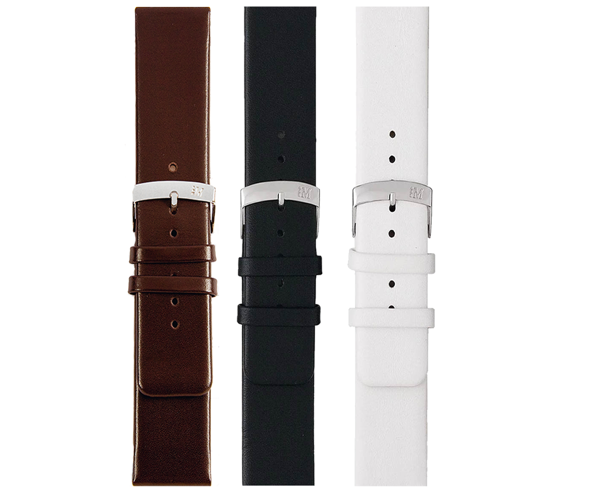MORELLATO ITALY 18mm White カーフ・アリゲーター型押 Samba Morellato Leather Strap A01X2269480017CR16, White, Strap |