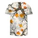 thumbnail image 5 of Tops Y Blusas de las Mujeres Estampadas Cuello Redondo Manga Corta, Poliéster Casual Top para Diario, Fiesta Y Todas las Estaciones, 5 of 5