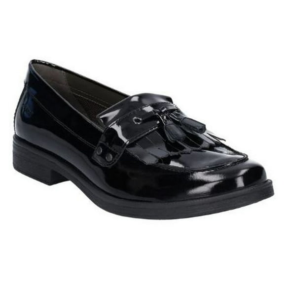 Geox Girls J Agata A Slip On Leather Shoe