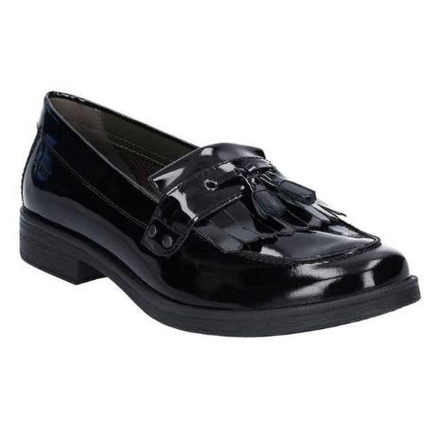 Geox Girls J Agata A Slip On Leather Shoe