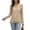 Beige, variant on Womens Lightweight Henley Sweatshirt Long Sleeve Notch V Neck Pullover Ribbed Banded Hem Tops Athleisure for Fall Winter Travel Daily Wear, Purple, S