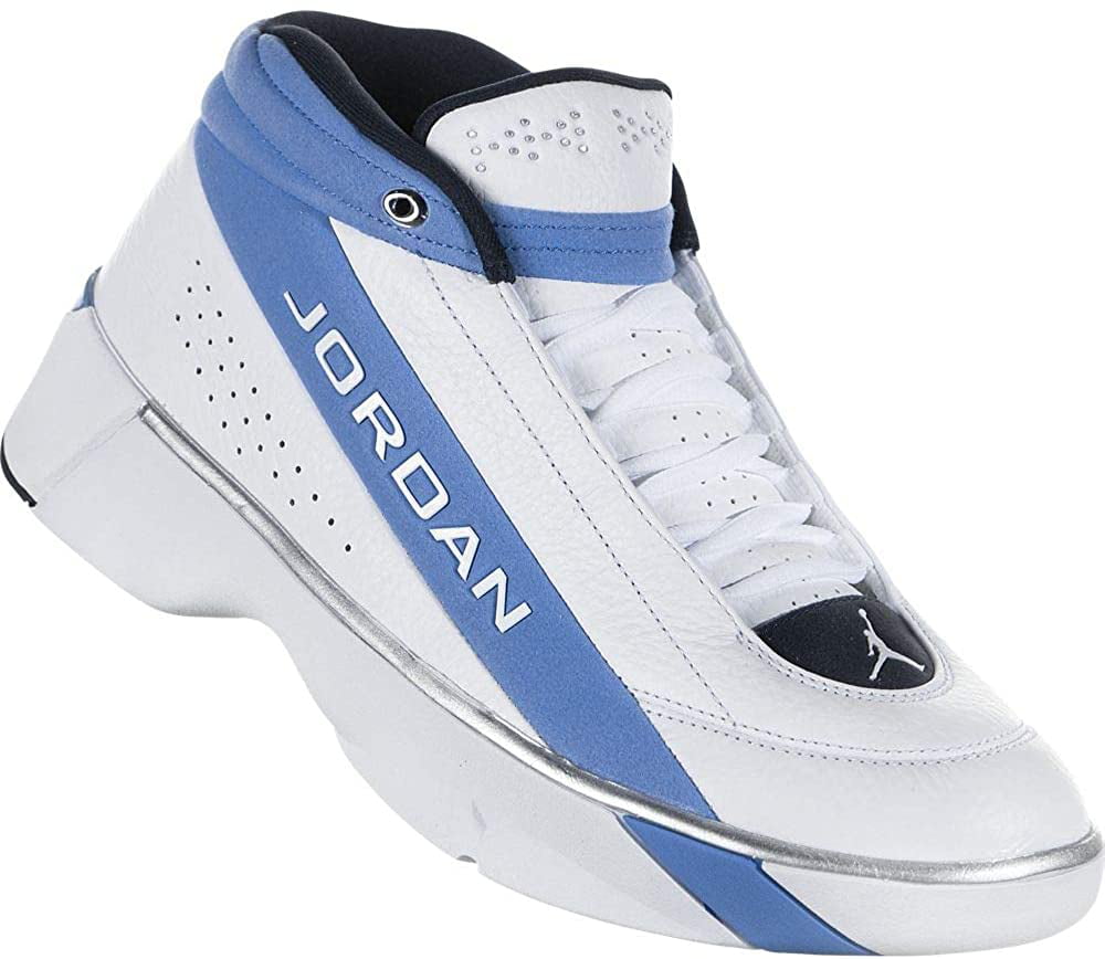 Jordan CD4150-104: Men's Team Showcase White/True Blue Running 