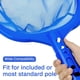 thumbnail image 2 of Red para skimmer de piscina, resistente con malla ultrafina para una limpieza integral, poste telescópico de aluminio que se ajusta de 17,3 a 35,4 pulgadas, diseño compacto para ahorrar espacio de, 2 of 5